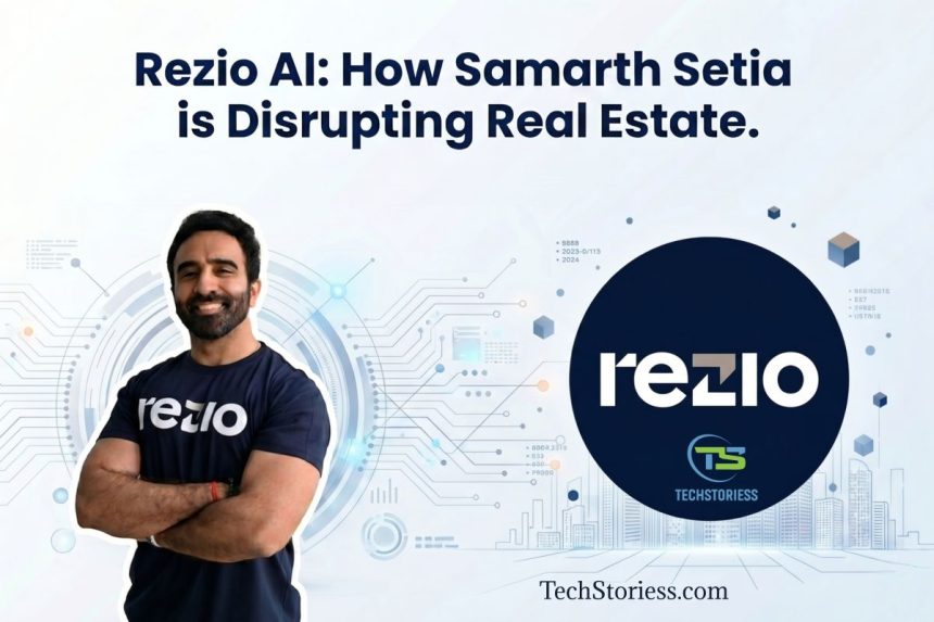 Rezio.AI is Disrupting Real Estate Samarth Setia Founder