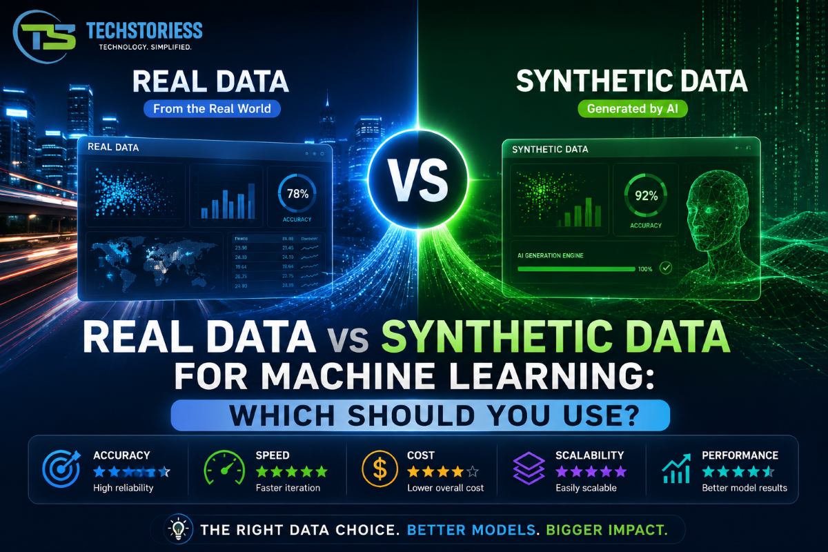 Real Data vs Synthetic Data for ML: Which Is Better? - TechStoriess.com