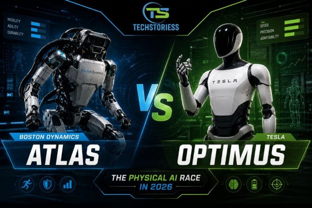 Boston Dynamics Atlas vs Tesla Optimus The Physical AI Race in 2026