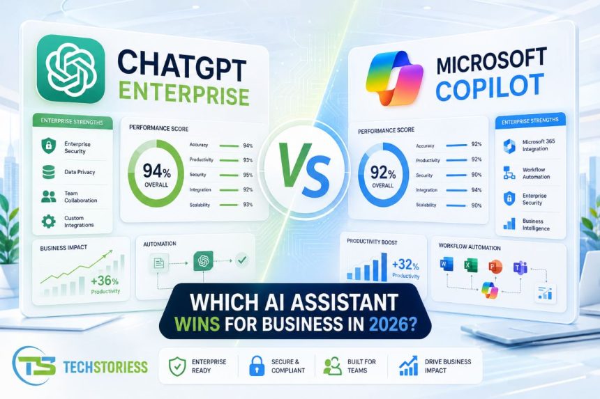 ChatGPT Enterprise vs Microsoft Copilot Which AI Assistant Wins for Business in 2026 