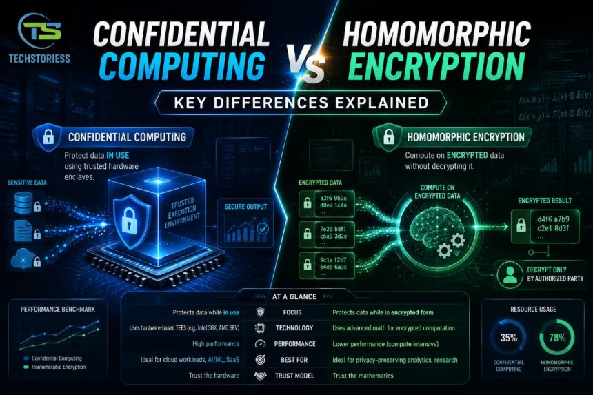 Confidential Computing vs Homomorphic Encryption Key Differences Explained
