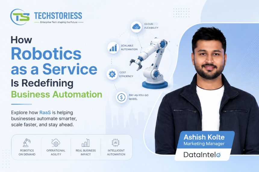 How Robotics as a Service Is Redefining Business Automation Ashish Kolte, Marketing Manager at DataIntelo