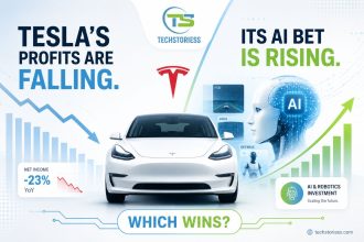 Tesla's Profits Are Falling. Its AI Bet Is Rising. Which Wins