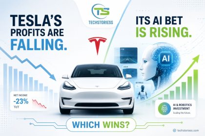 Tesla's Profits Are Falling. Its AI Bet Is Rising. Which Wins